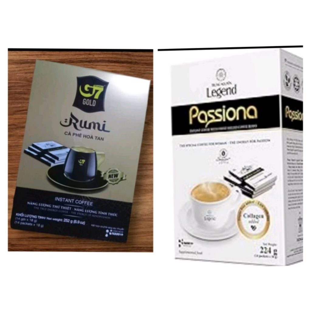 Trung Nguyen Gold Rumi Instant Milk Coffee / Legend PASSIONA coffee ...