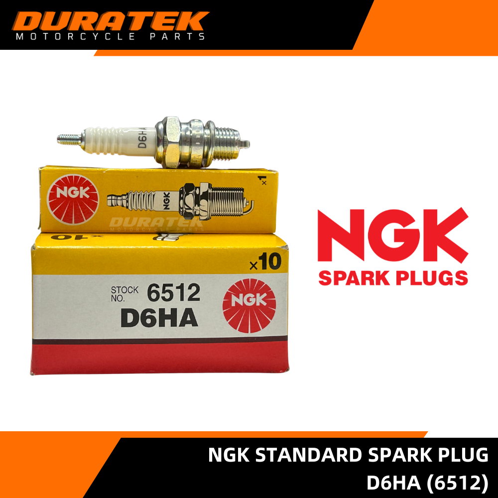 NGK Standard Spark Plug D6HA (6512) | Shopee Philippines