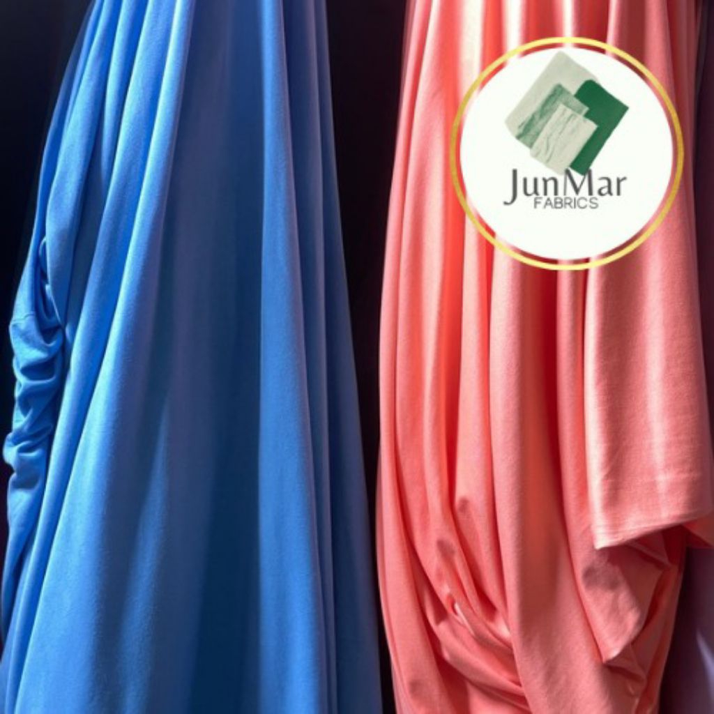 JUNMAR FABRICS SOLD PERYARDS Cotton Spandex plain colors | Shopee ...