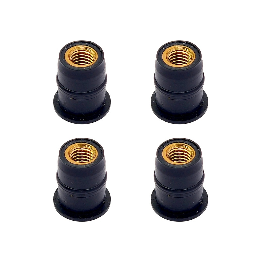 1PC Rubber Nut Windshield Visor -NMAX V2 ADV160 R15 R6 VARIO 125-150 ...