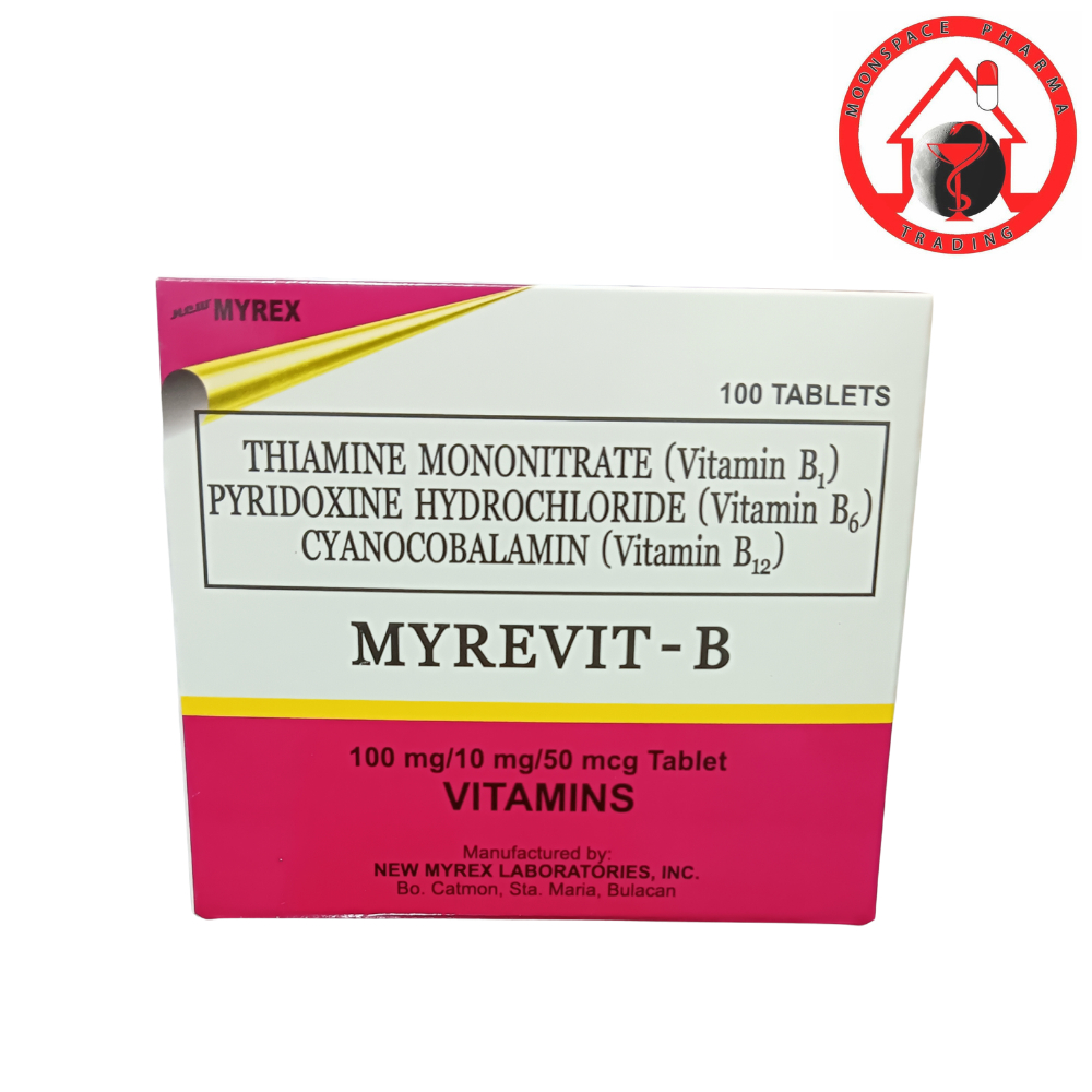 Vitamin B Complex Tablet (MYREVIT-B) | Shopee Philippines