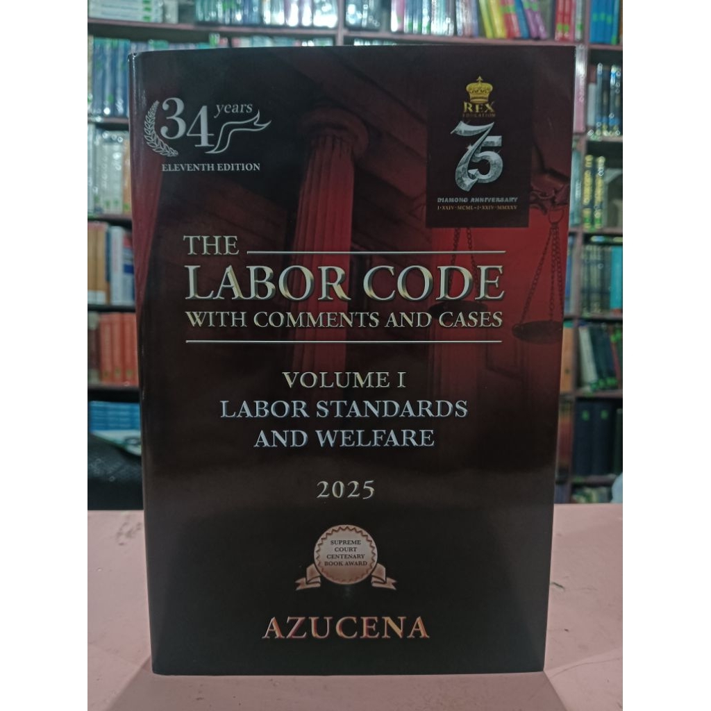 The Labor Code with Comments and Cases Volume 1 Labor Standards and ...