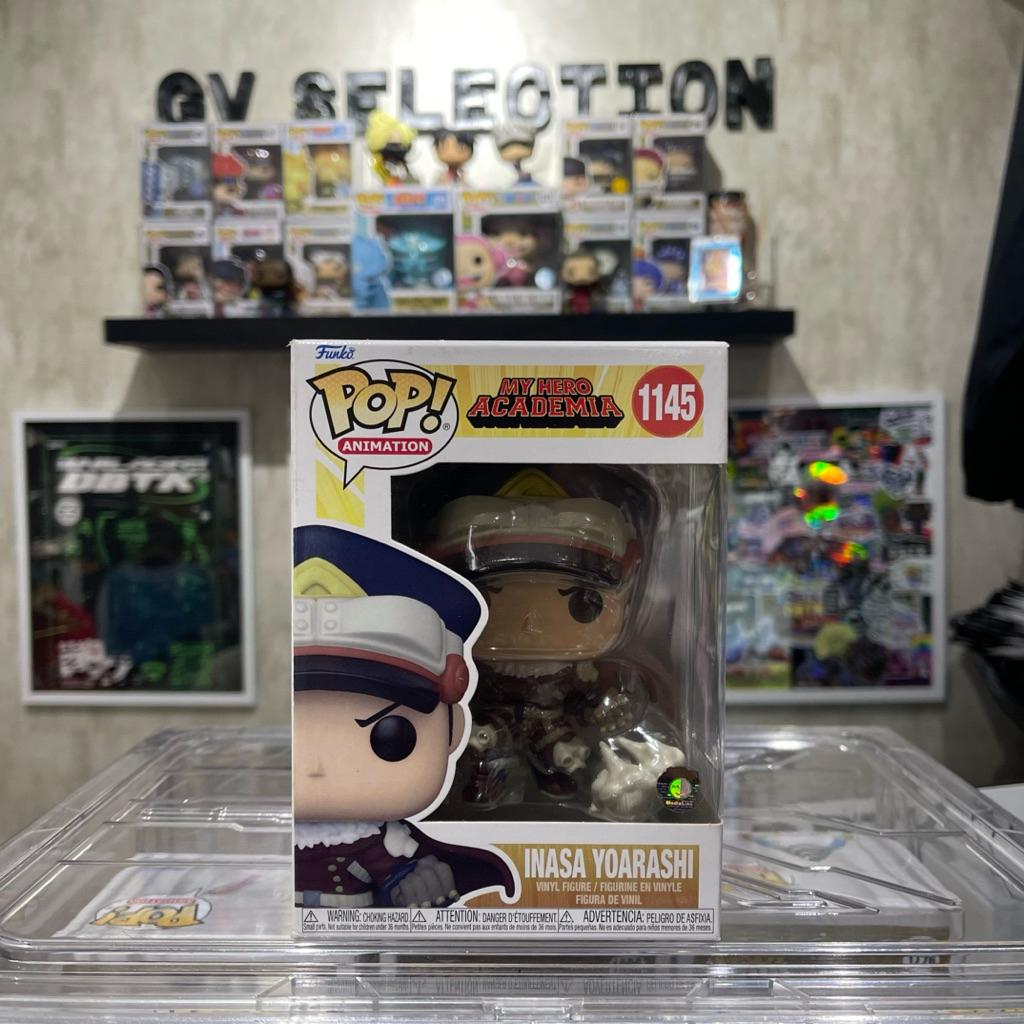 Funko POP Animation: My Hero Academia – Inasa Yoarashi, 9 Cm Vinyl Figuur, In Vensterdoos, Verzamelobject