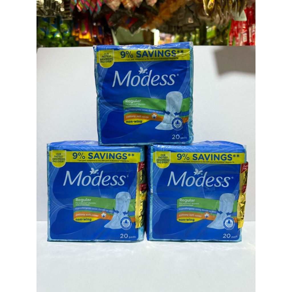Modess Napkin Regular | Shopee Philippines