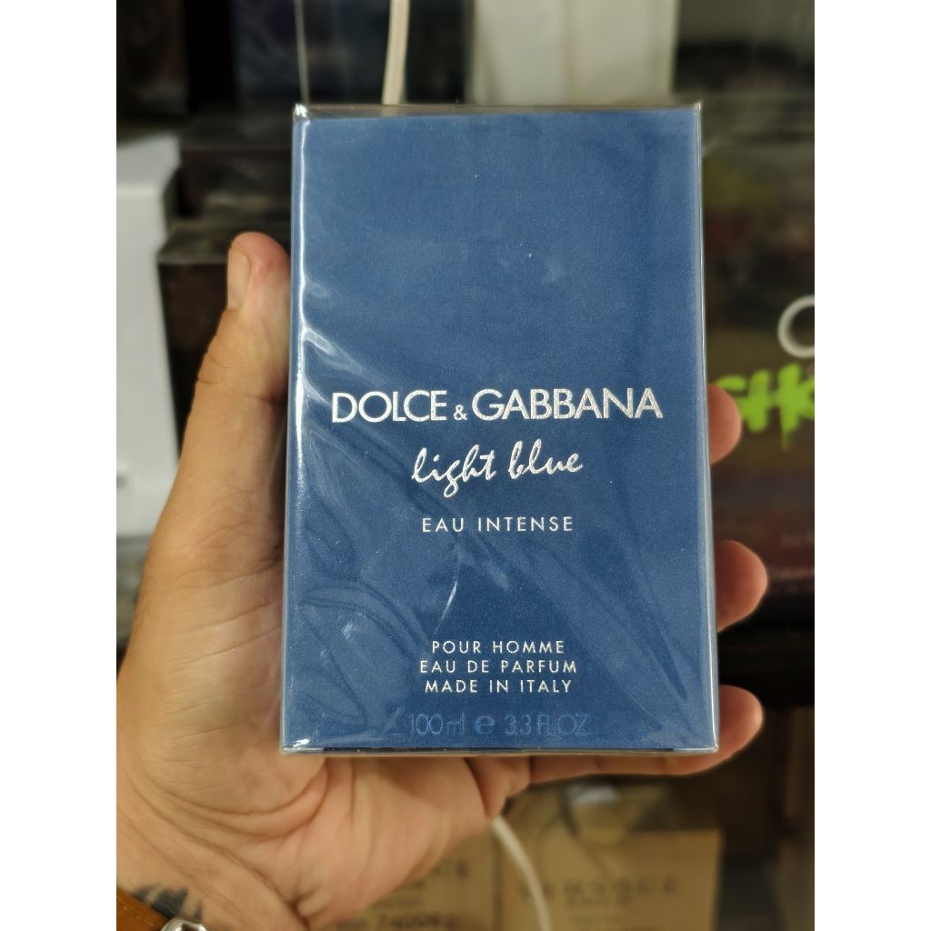 D&G Light Blue Intense Men 100ml | Shopee Philippines
