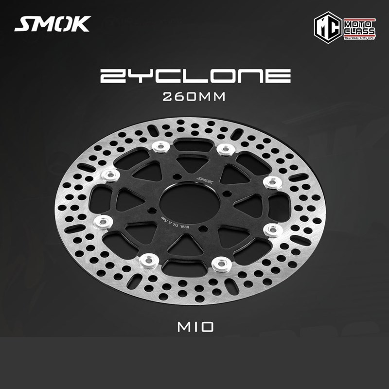 SMOK ZYCLONE BIG DISC MIO 260MM 4 HOLES BLACK SILVER | Shopee Philippines