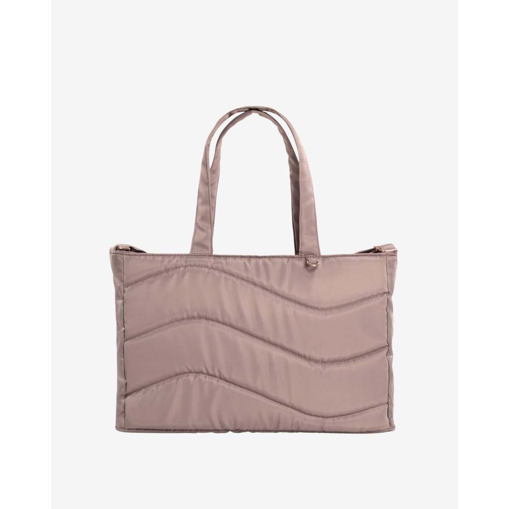 Meraki Essentials MINI Carryall Puffer Bag Taupe | Shopee Philippines