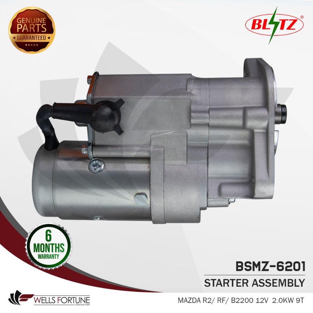 MAZDA R2 RF B2200 12V 9T 2.0KW BLITZ STARTER ASSEMBLY | Shopee Philippines