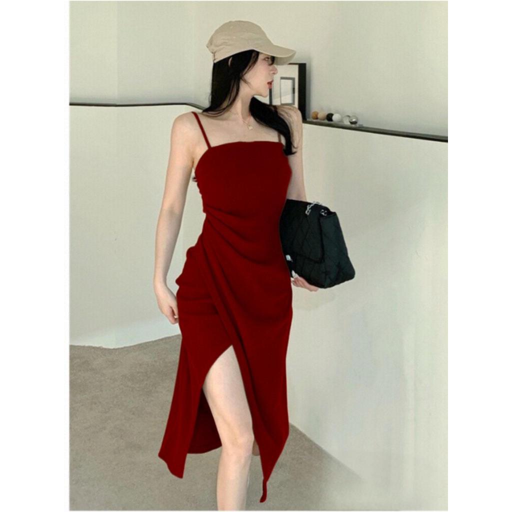 strapless open back dress Lace Overlay Knee Length Skater Dress main image 1