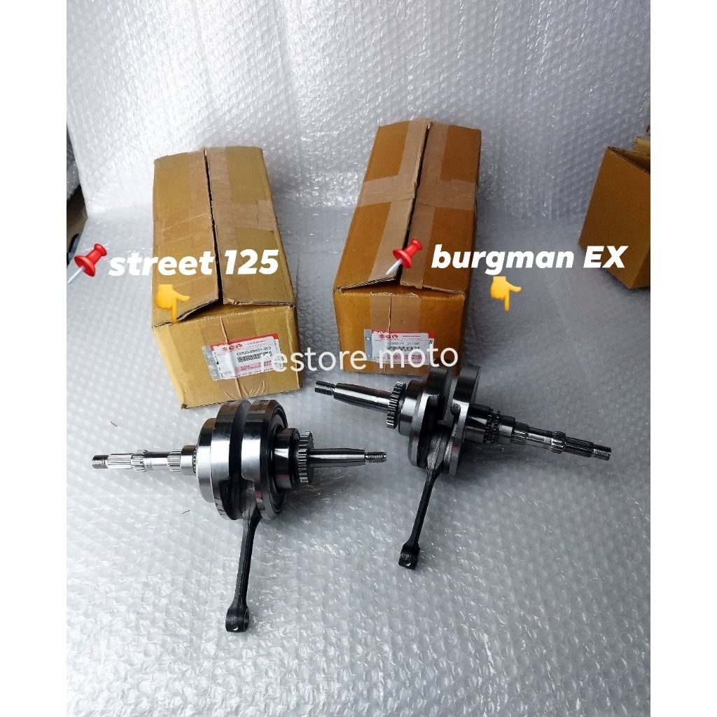 SGP- Segunyal ( crankshaft assy ) for suzuki burgman street 125 ...
