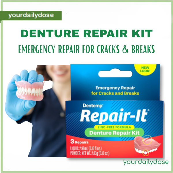 DENTEMP REPAIR-IT DENTURE REPAIR KIT | Shopee Philippines