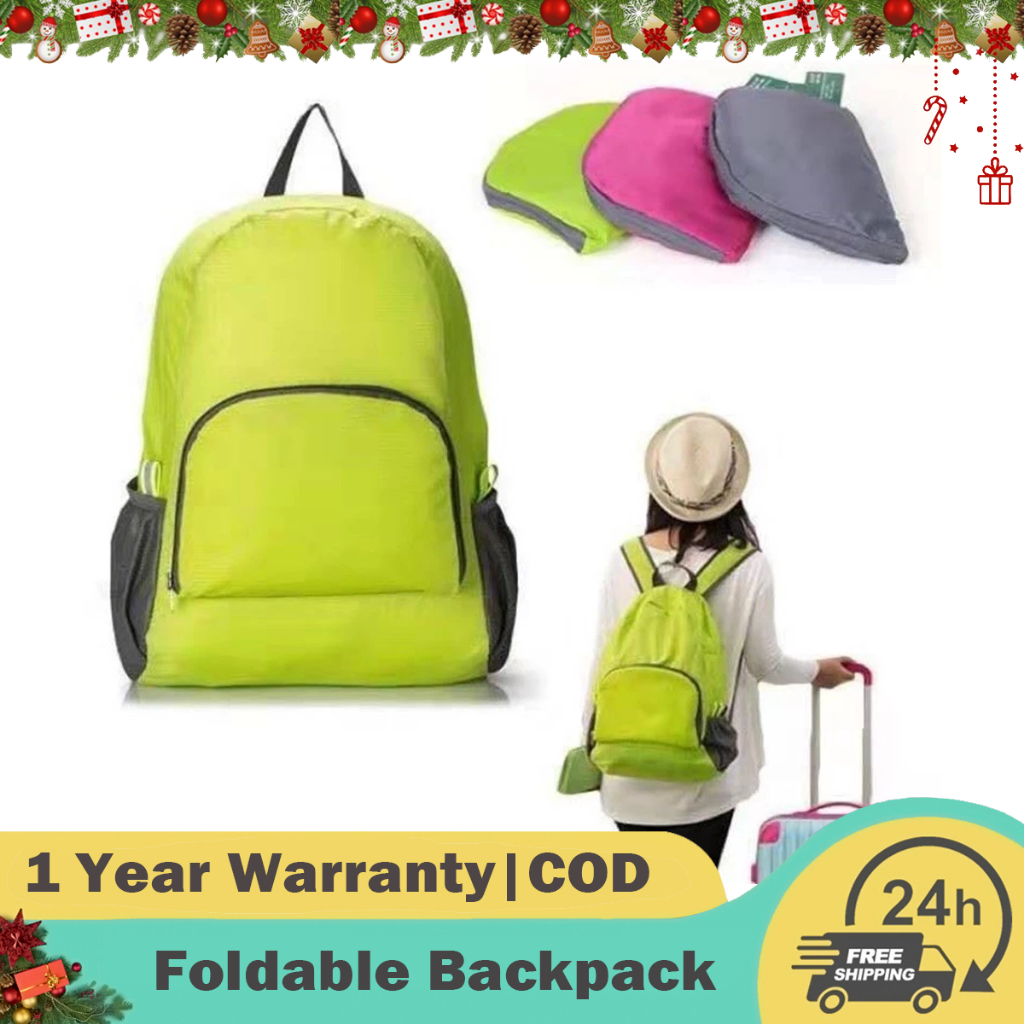 Foldable Waterproof Backpack Hiking Bag Camping Lightweight ...