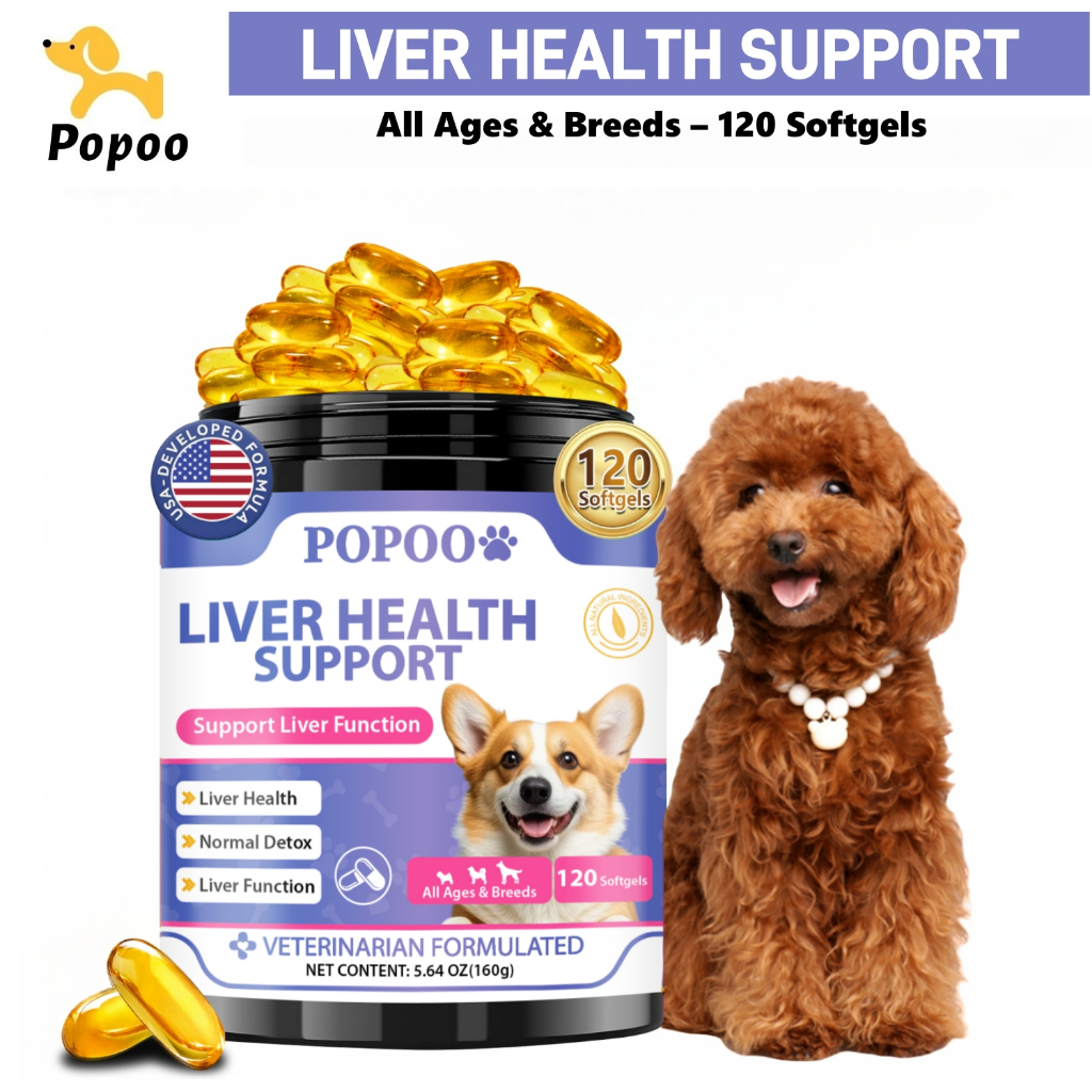 Photo inspiration: Fresh Look at Popoo Premium Liver Health Supplement 120 Softgels Promotes Liver