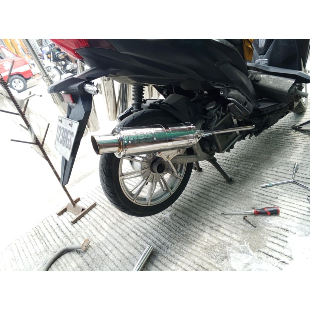 SHARK PIPE STRAIGHT ELBOW/AVAILABLE /HONDA CLICK 160 /150/125 | Shopee ...