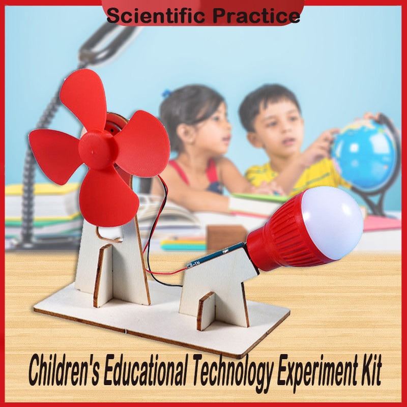 Simple DIY Wind Power Generation Model/Student Science Experiment/DIY ...