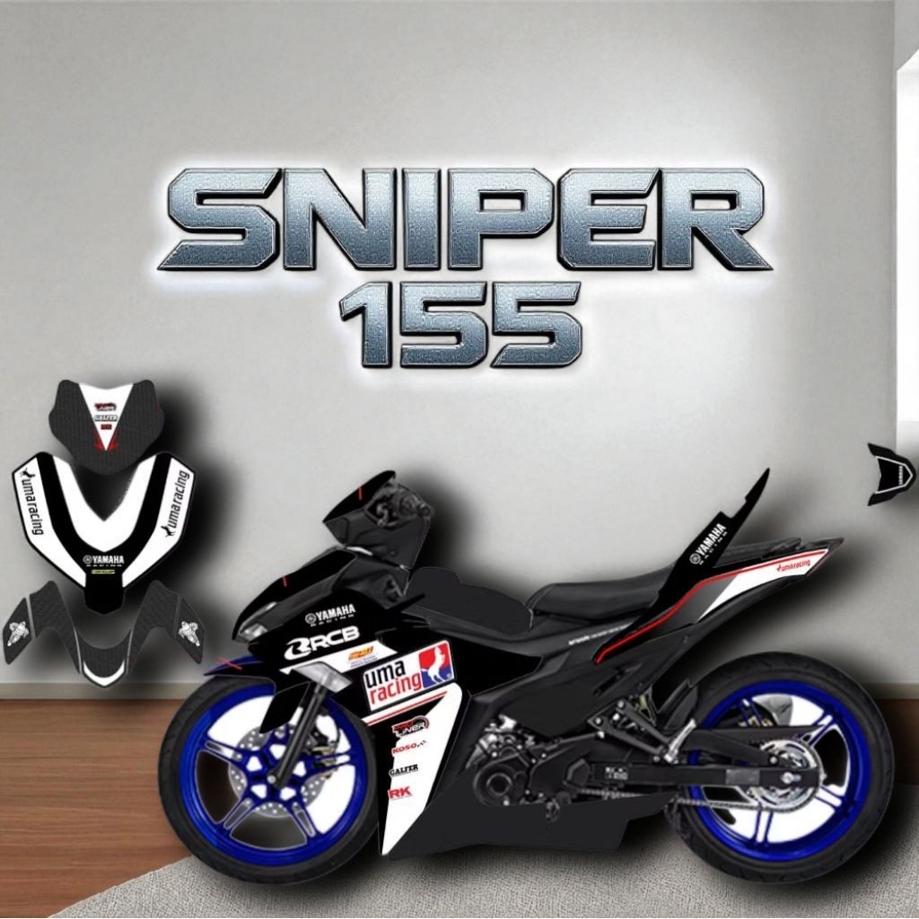 Sniper 155 Yamaha Decals Sticker laminated | Shopee Philippines