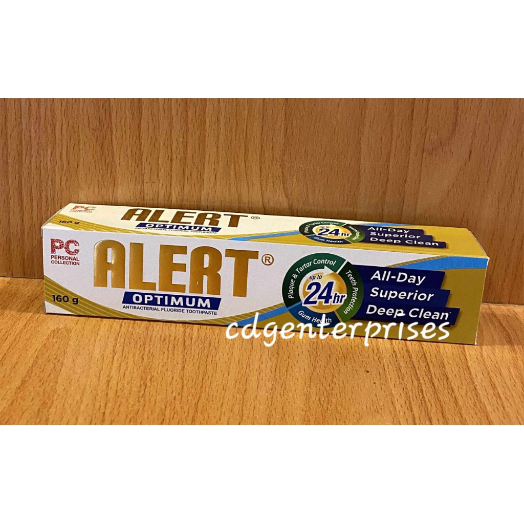 PC ALERT OPTIMUM TOOTHPASTE 160GRAMS | Shopee Philippines
