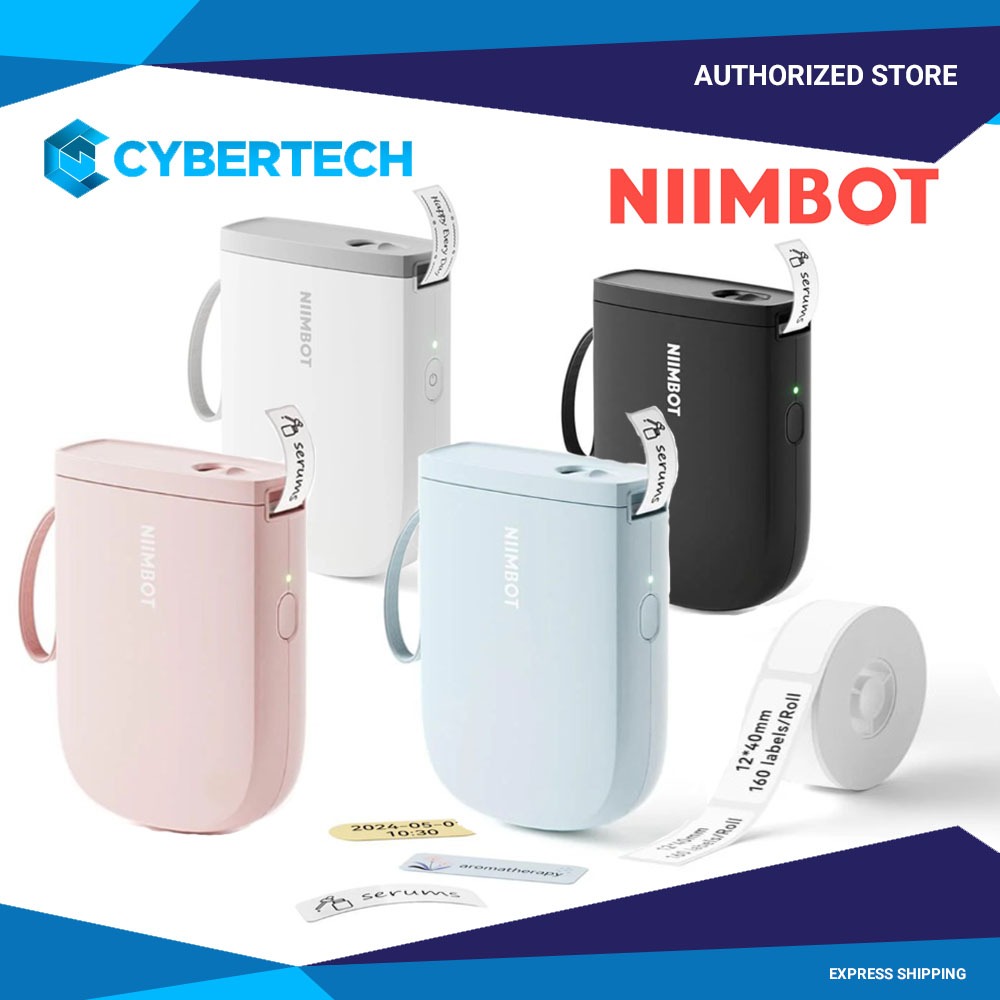 NIIMBOT D11 Upgraded 0.5 Inch Label Maker Machine with Tape - 300dpi ...