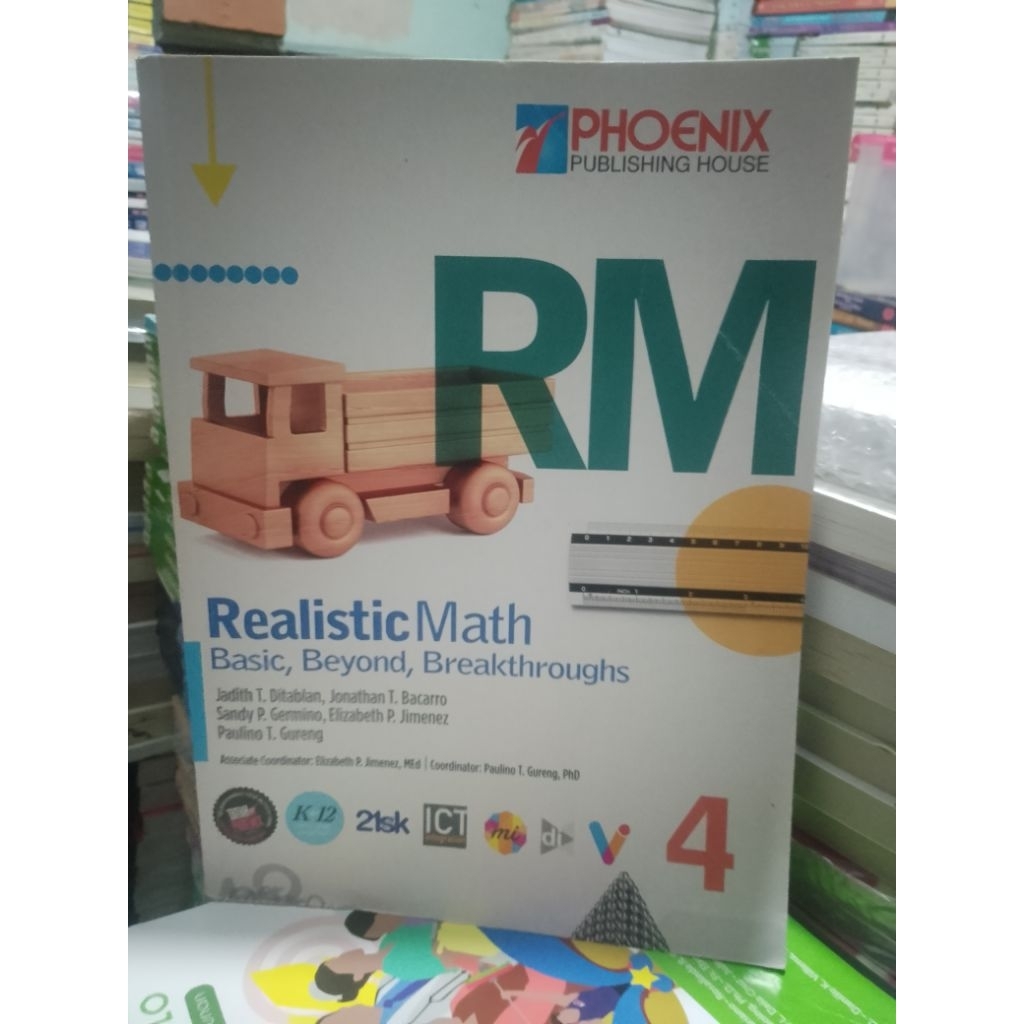 RM REALISTIC MATH Basic, Beyond, Breakthrough grade 4 (use | Shopee ...