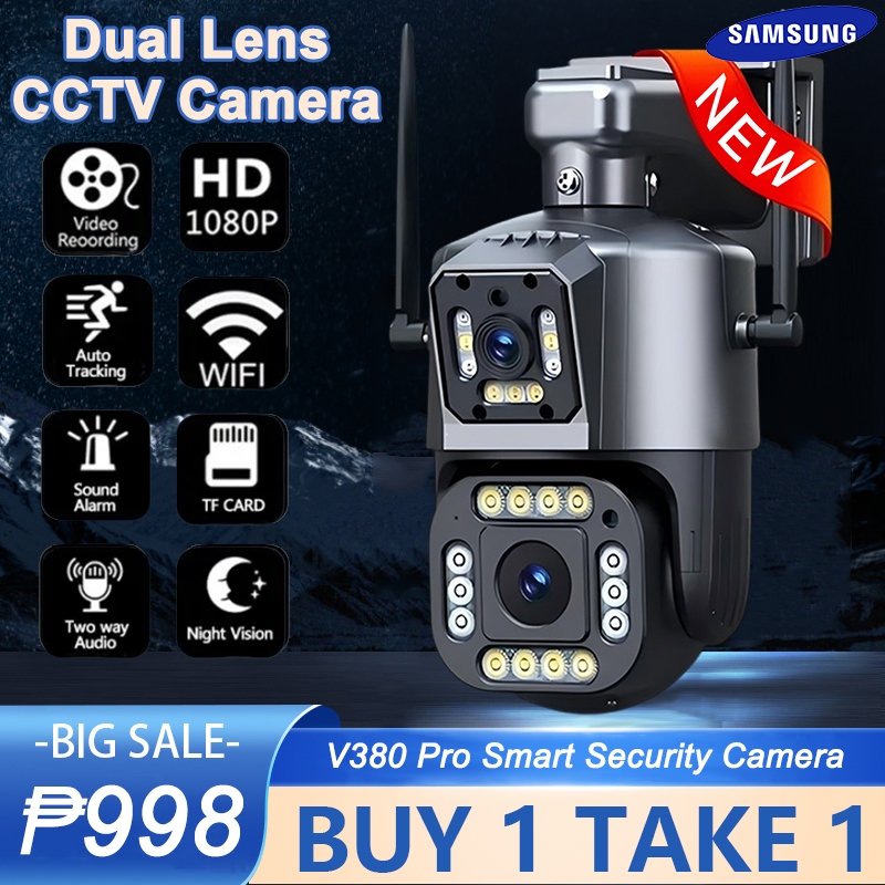BUY 1 TAKE 1 4K HD V380 Pro CCTV Camera Wireless Wifi Outdoor ...