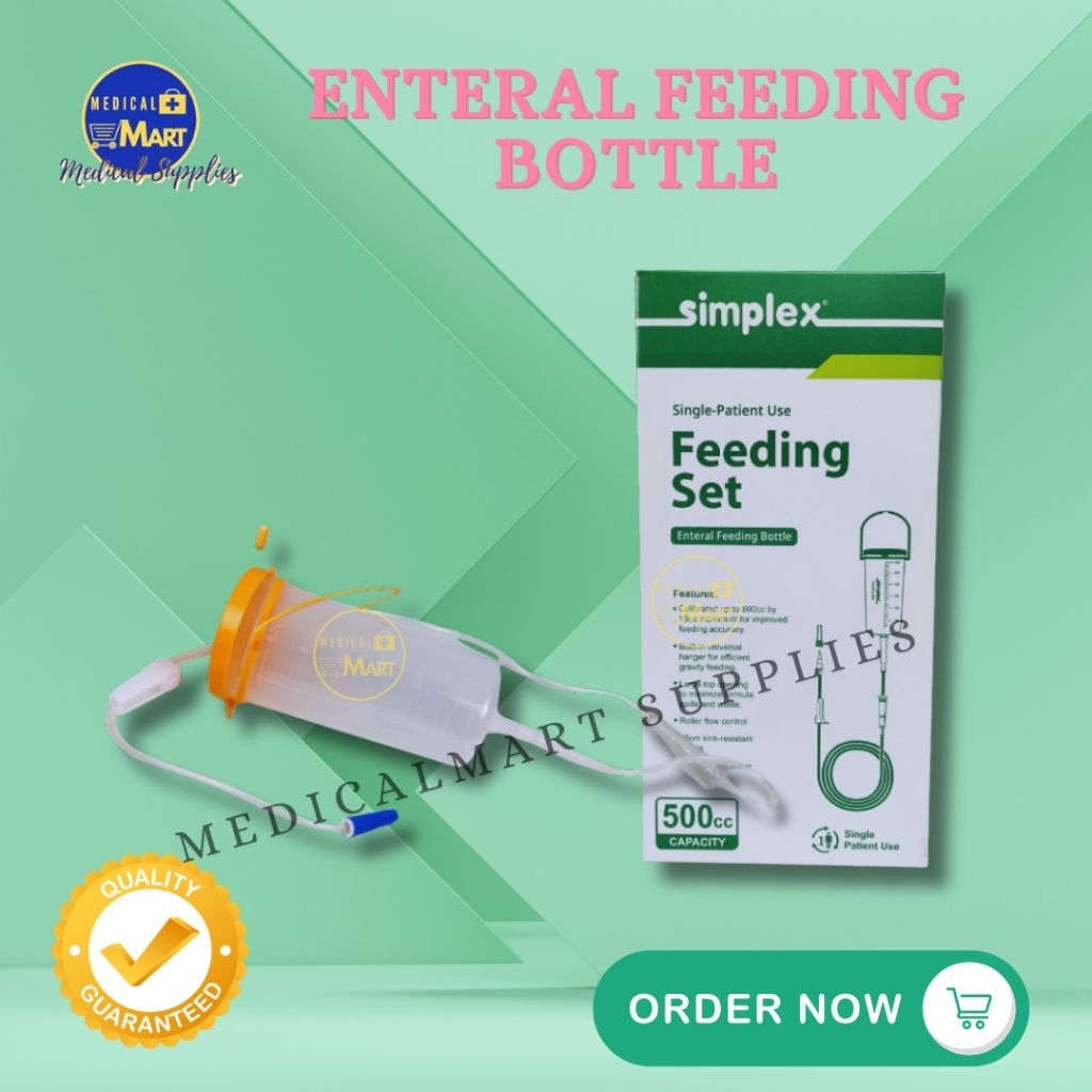 Sterile Enteral Feeding Bottle/Container,Simplex | Shopee Philippines