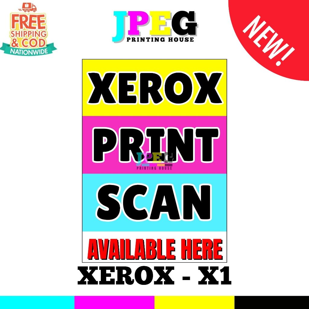 Shop xerox print scan signage for Sale on Shopee Philippines