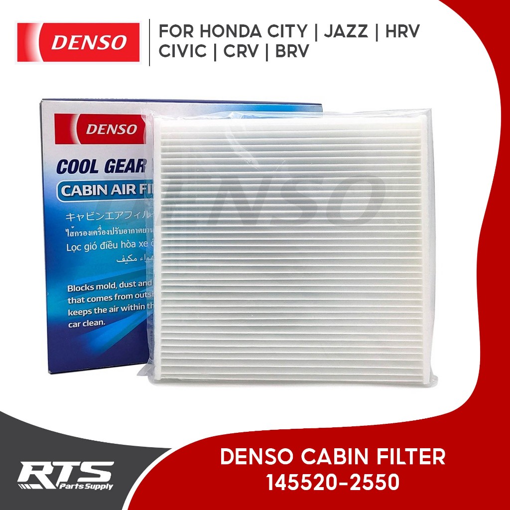 Denso Cabin AC Filter Honda City Jazz Hrv Civic Crv Brv Brio Mobilio ...
