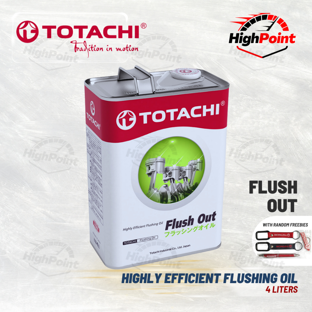Totachi Flush-Out Highly Efficient Flushing Oil 4L | Shopee Philippines