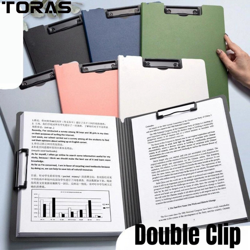 TORAS File folder A4 size clipboard large capacity thick wear-resistant ...