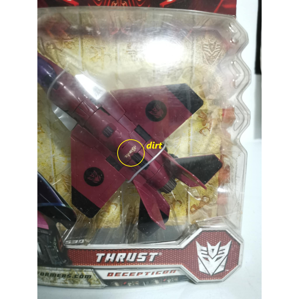 Transformers rotf Thrust deluxe class | Shopee Philippines
