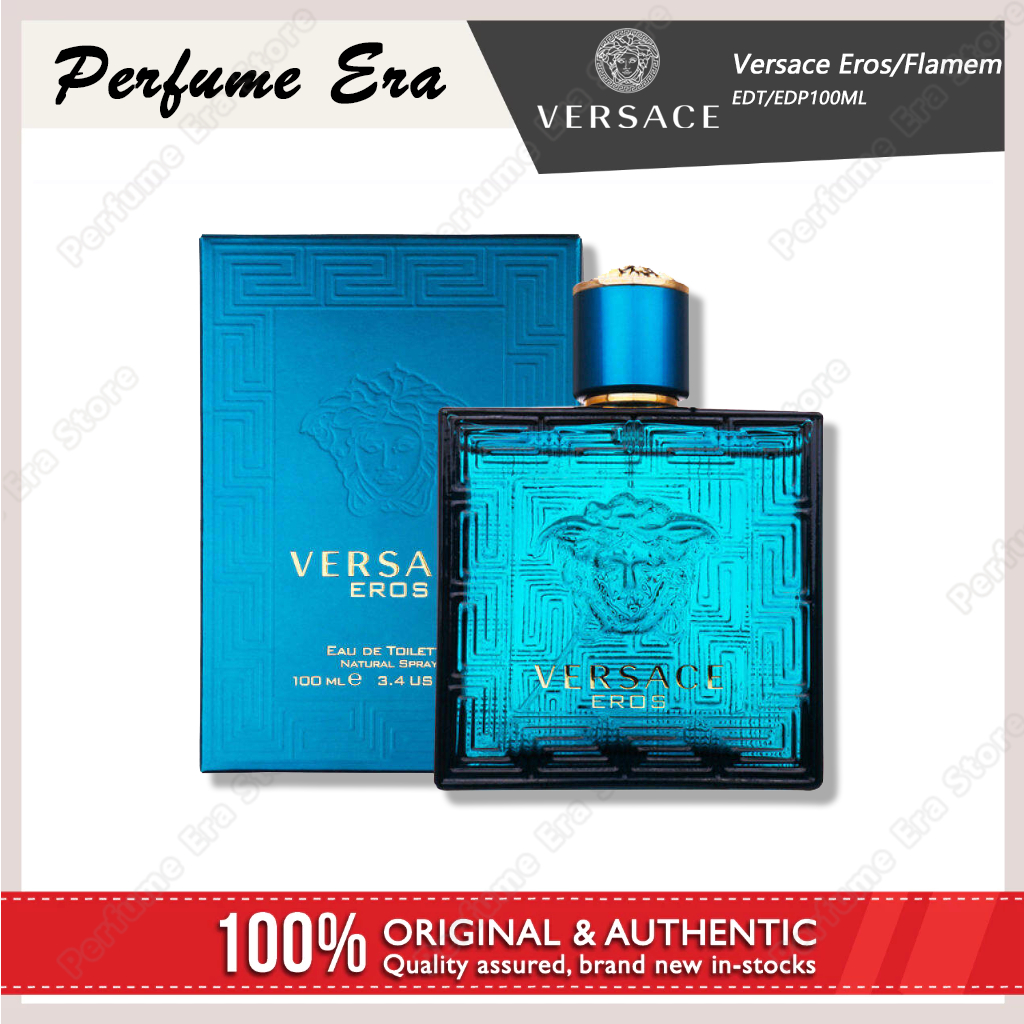 Versace Eros Perfume 100ML 100% Original Eros Flame Versace