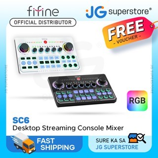 [CLEARANCE] Fifine SC6 Wireless Sound Mixer Streaming Console for ...