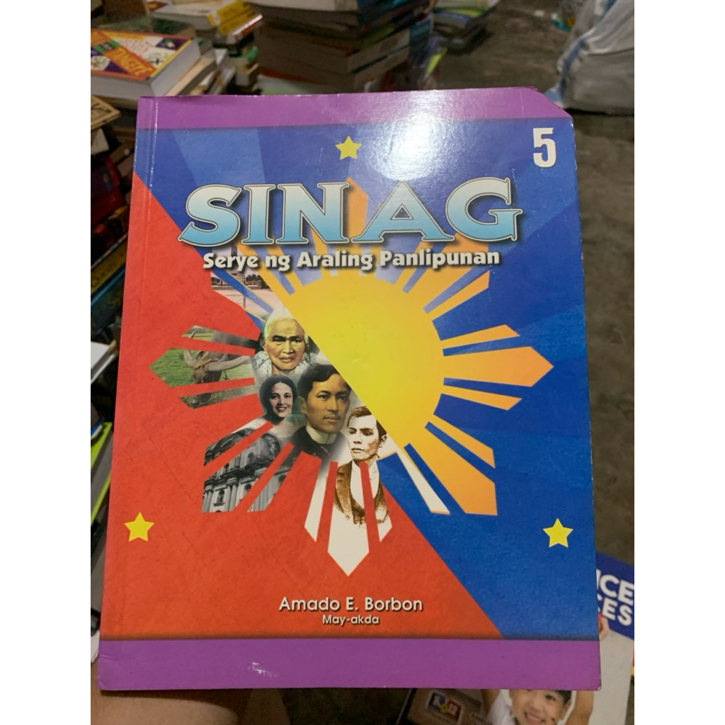 Sinag Serye ng Araling Panlipunan 5 by Amado E. Borbon | Shopee Philippines