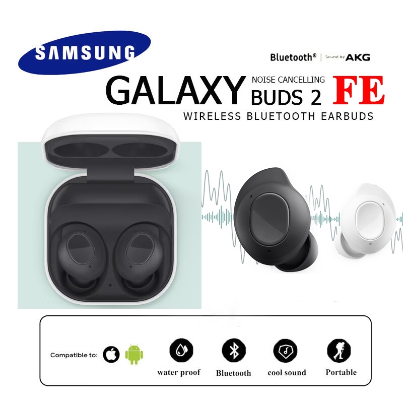 Samsung Galaxy Buds FE Pro Wireless Bluetooth Earbuds Noise Cancelling  Earphones Built-in Stereo Mic