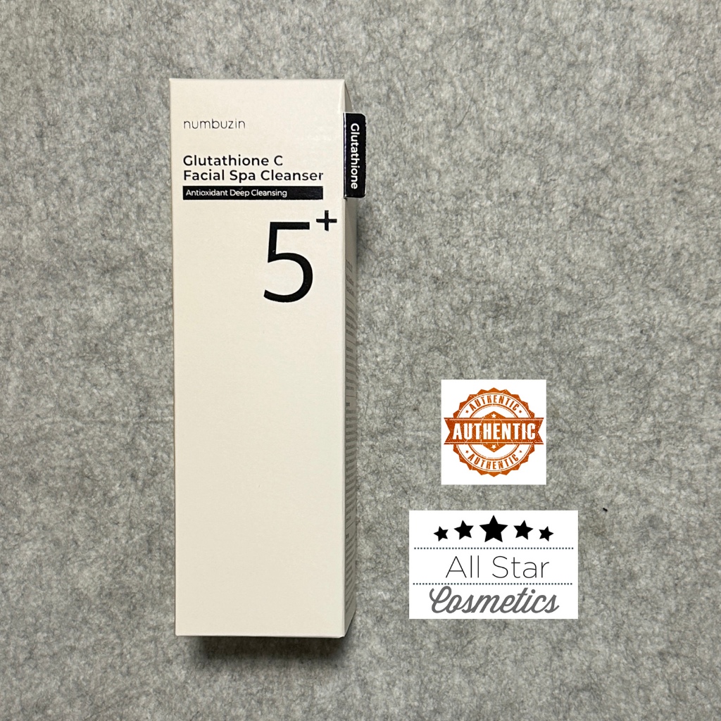 Numbuzin No.5+ Glutathione Vitamin Facial Spa Cleanser | Shopee Philippines