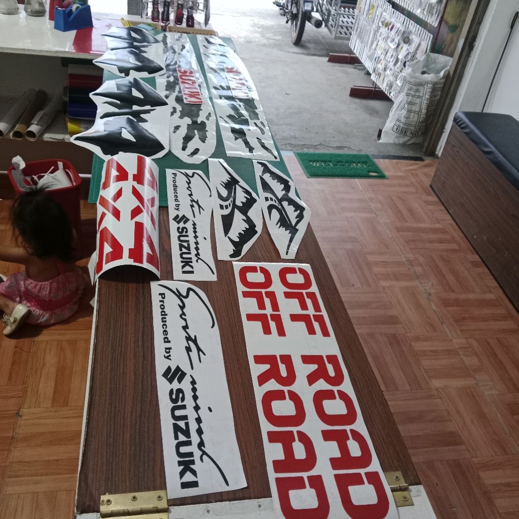 multicab sticker set cutout high quality waterproof | Shopee Philippines