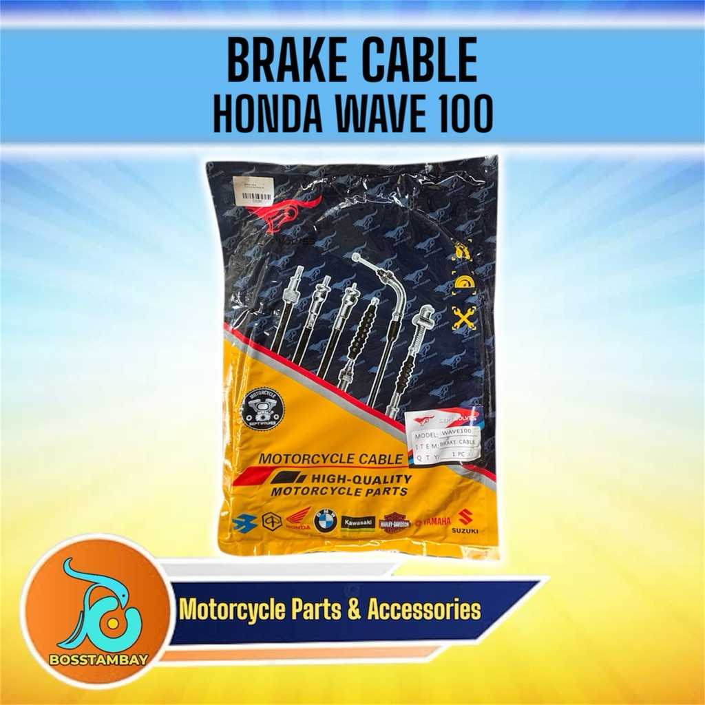 SEPTWOLVES Brake Cable for Honda Wave 100 | Shopee Philippines