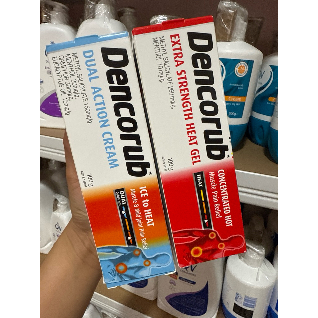 Authentic Dencorub extra strength heat gel 100g | Shopee Philippines