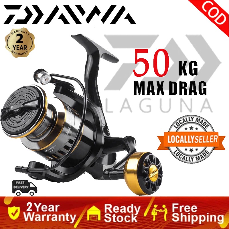 2025 New Fishing Reel 5.2:1 Full Metal Spinning Reel High Speed Fishing ...