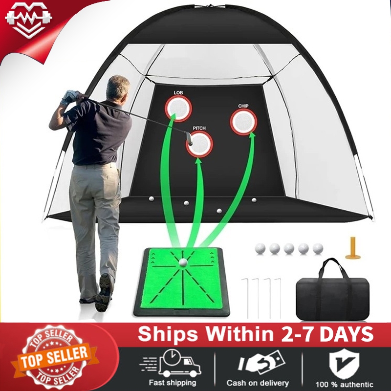 Golf practice net hitting 1M/2M/2.5M/3M net Portable practice Indoor ...