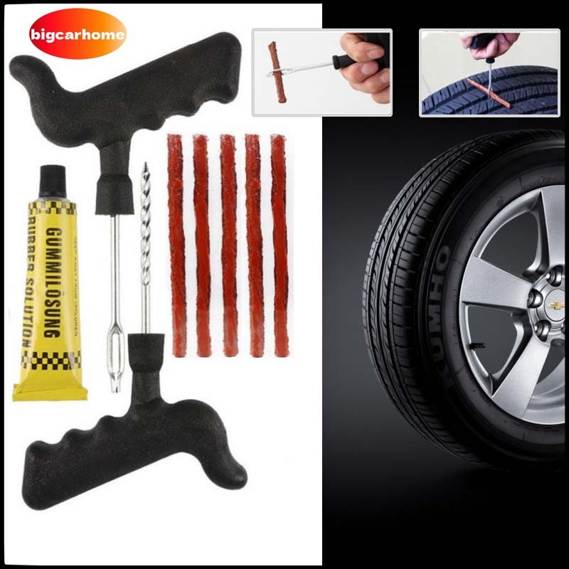 8Pcs Car Tire Repair Tool Set Repair Tool Auto Insurance Tool Tire ...
