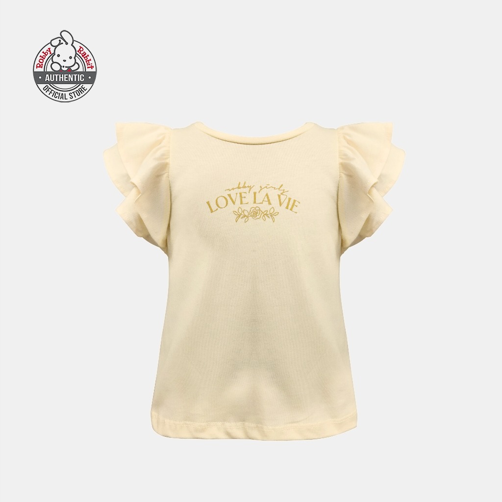 Robby Rabbit Love La Vie Blouse (Cream) | Shopee Philippines
