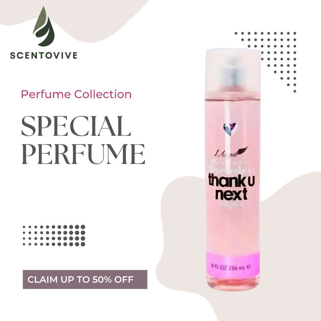 Thank U Next Perfume Scents Fragrance Body Mist 236ml | Shopee Philippines