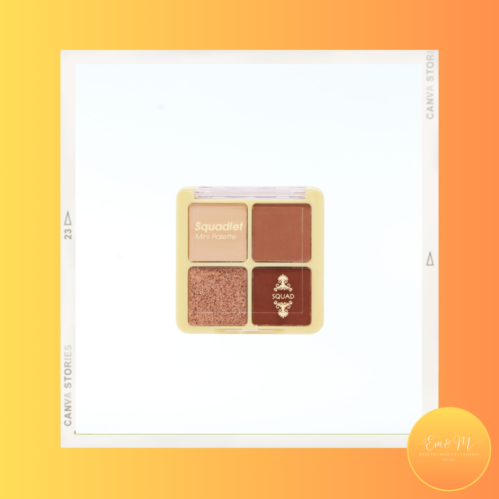 SQUAD Cosmetics Squadlet Mini Pallete in SHY | Shopee Philippines