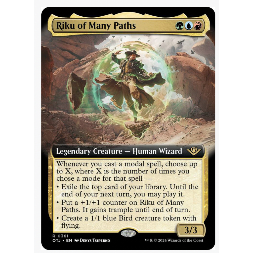 Riku of Many Paths (Extended Art) - Outlaws of Thunder Junction (OTJ ...