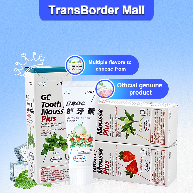 Gc Tooth Mousse Topical creme And Tooth Mousse Plus From Japan Mint ...