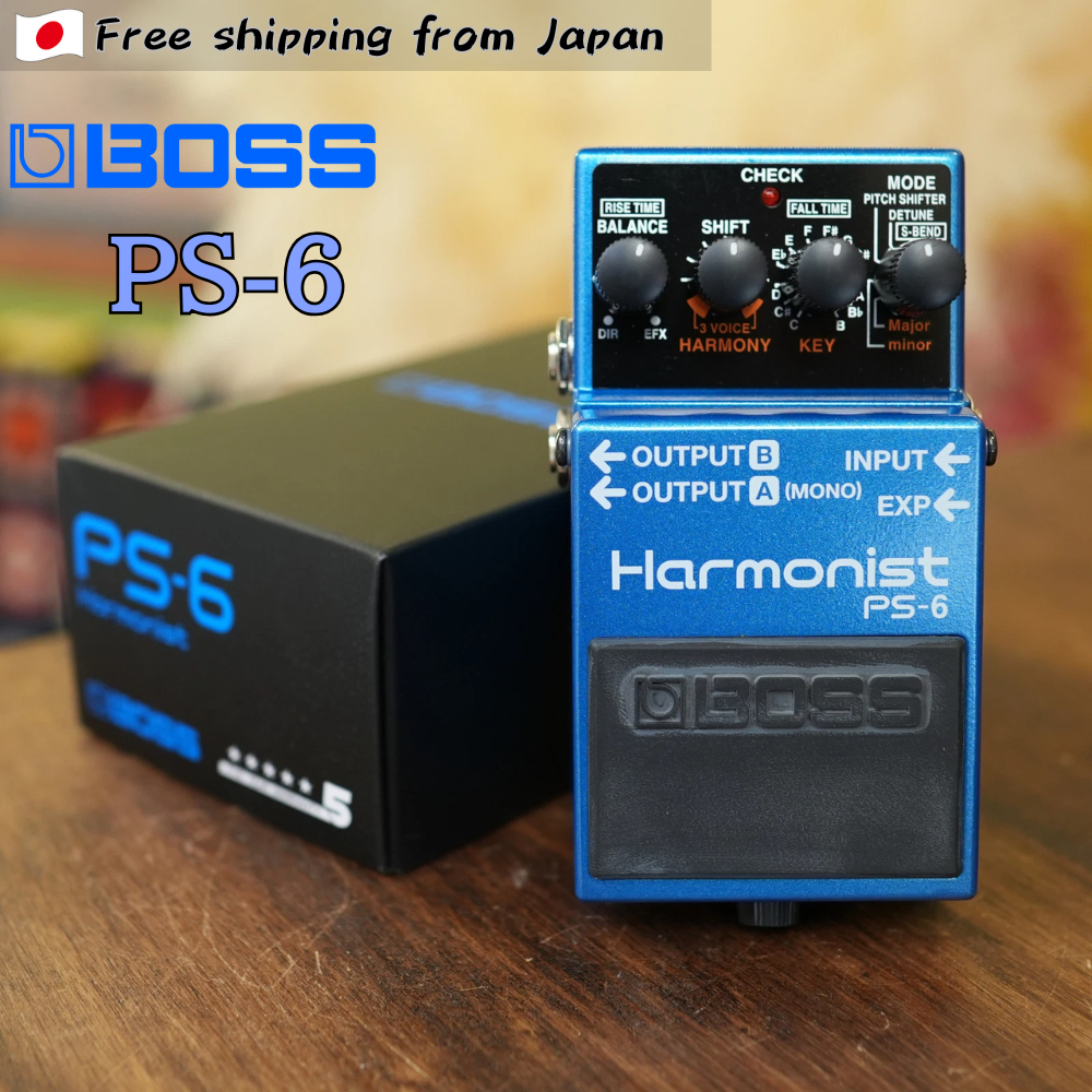 Boss PS-6 Harmonist Guitar Effects Pedal - Total Music Gear: All-in-One