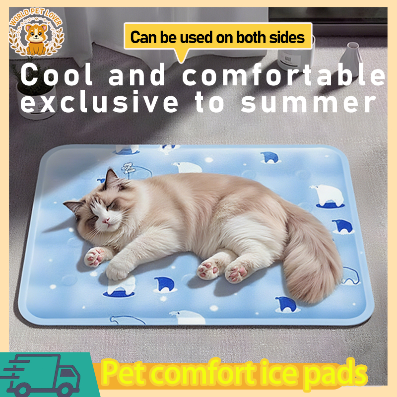 Cat Rabbit Ice Mat Pet Cooling Pad Dog Sleep Bed Pet Ice Mat Indoor And ...