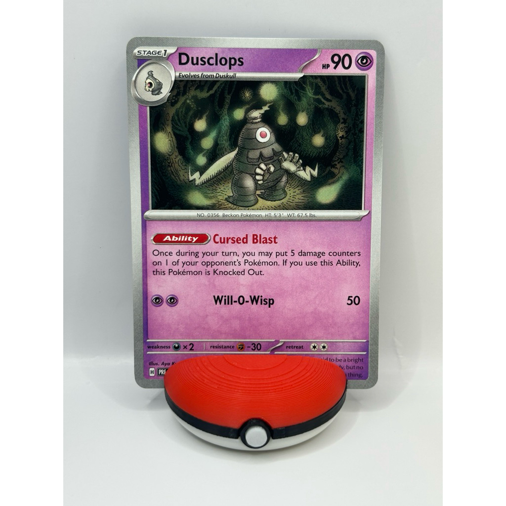 Pokemon TCG: Dusclops - 036/131 - SV: Prismatic Evolutions | Shopee ...