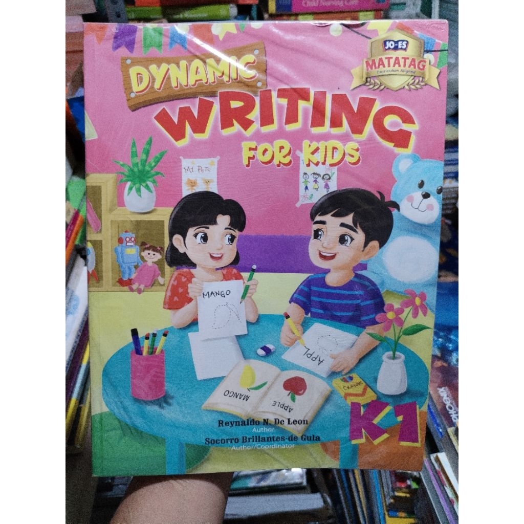 dynamic writing for kids k1 matatag edition by joes | Shopee Philippines